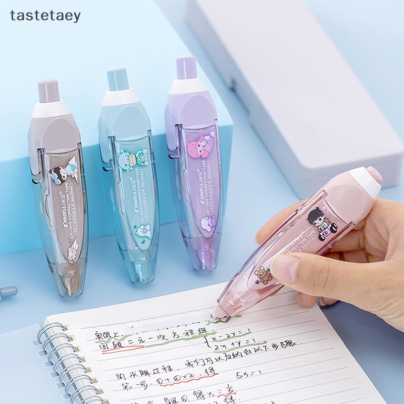 Tast Bút Xóa Dạng Nhấn Màu Trắng Có Thể Thay Thế Cho Văn Phòng Trường Học