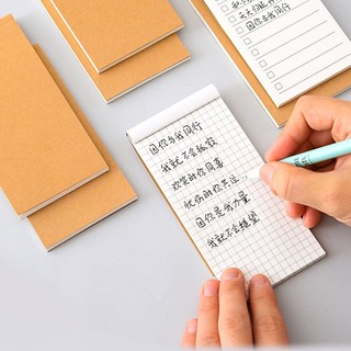 50 tờ Sổ ghi chú bỏ túi chất liệu giấy kraft tiện dụng-AENEA
