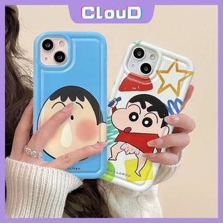 Dễ Thương Ốp Điện Thoại tpu Mềm Chống Sốc Họa Tiết shin chan Cho iphone 7plus xr 8 6 7 6s 13 12 11 14 pro max plus xs x max se 2020