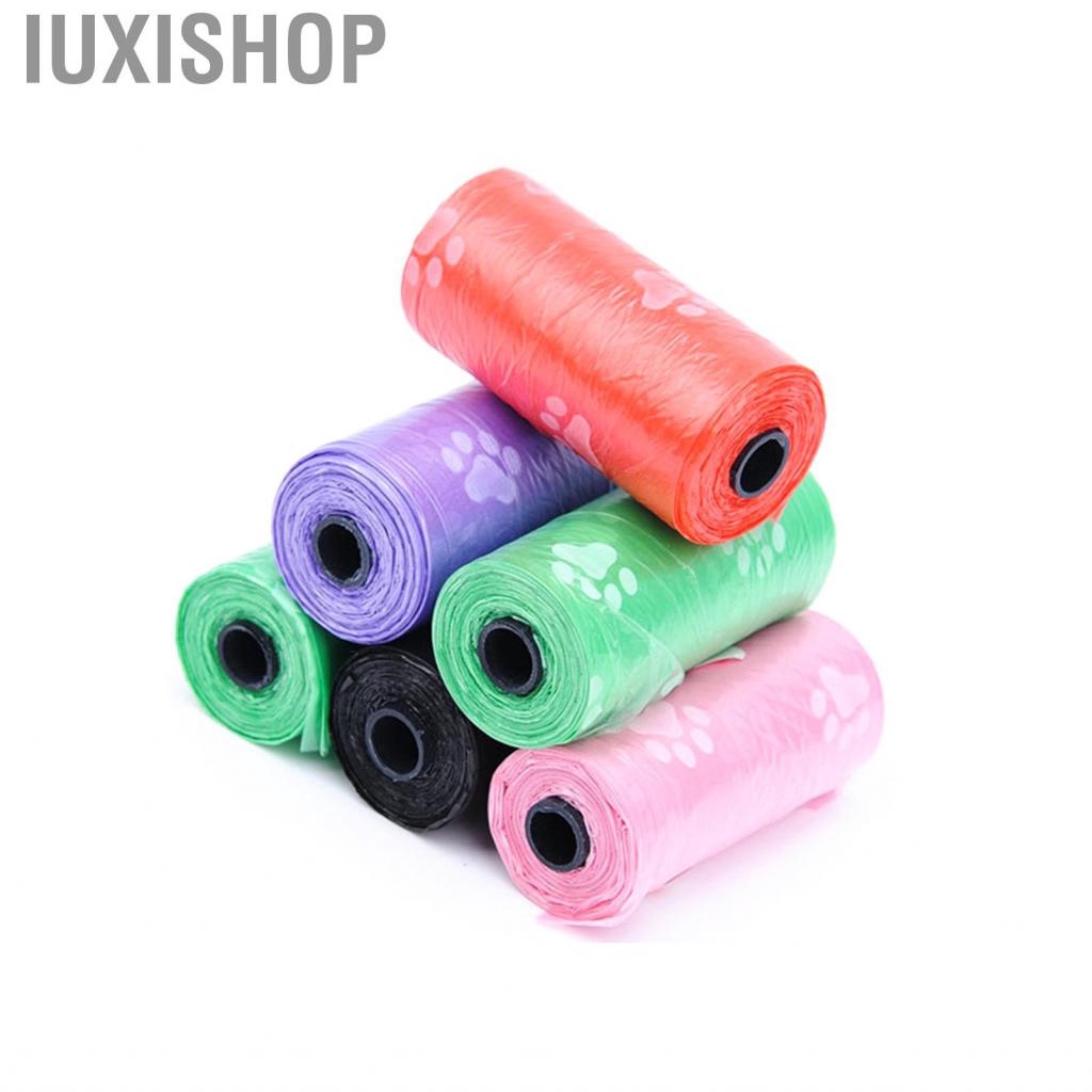Iuxishop Poop Bags Roll Waste Garbage Dispenser Plastic  Leak Proof Easy Cleaning