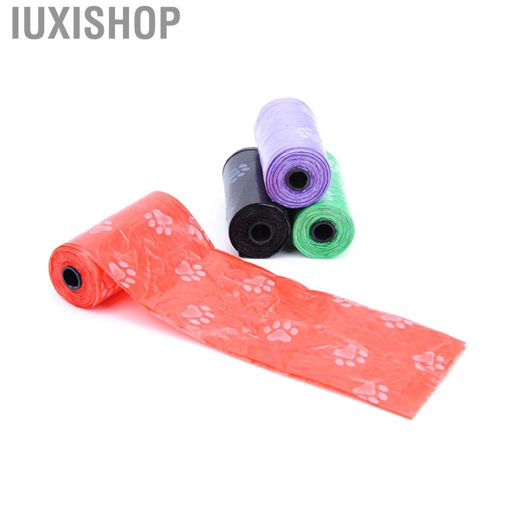Iuxishop Poop Bags Roll Waste Garbage Dispenser Plastic  Leak Proof Easy Cleaning