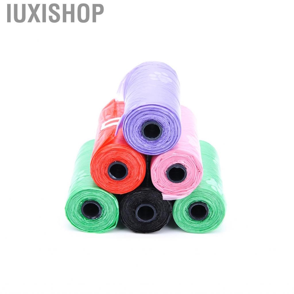 Iuxishop Poop Bags Roll Waste Garbage Dispenser Plastic  Leak Proof Easy Cleaning