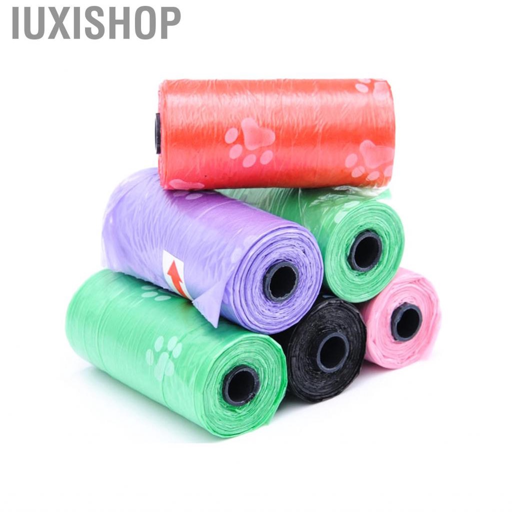 Iuxishop Poop Bags Roll Waste Garbage Dispenser Plastic  Leak Proof Easy Cleaning