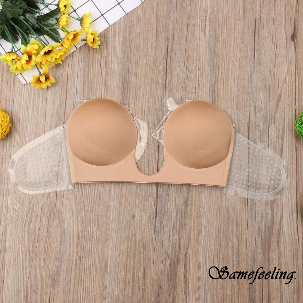 Sf Áo Ngực Dán silicone Không Dây Nâng Ngực Tàng Hình Hình Hình Chữ u