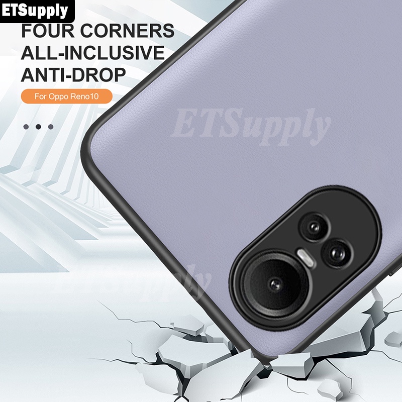 Điện Thoại Ốp Lưng Da Pu Cho oppo reno 10 pro plus oppo reno10 pro + A18 A38 A58 4G A78 5G