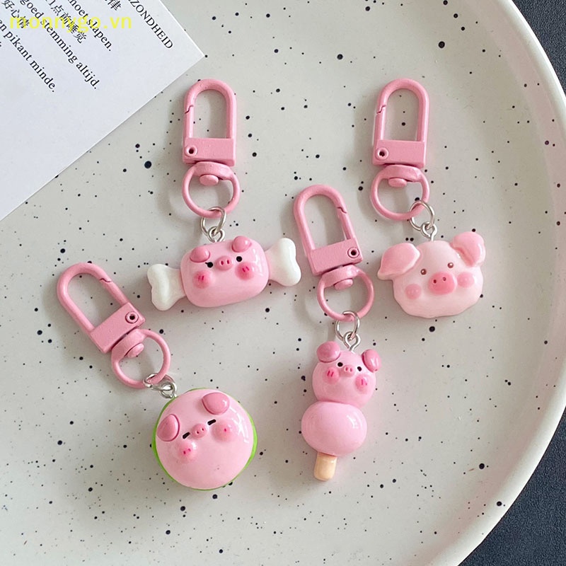 Monnygo Móc Khóa Hình Heo Hồng Đáng Yêu Dành Cho Nữ vn