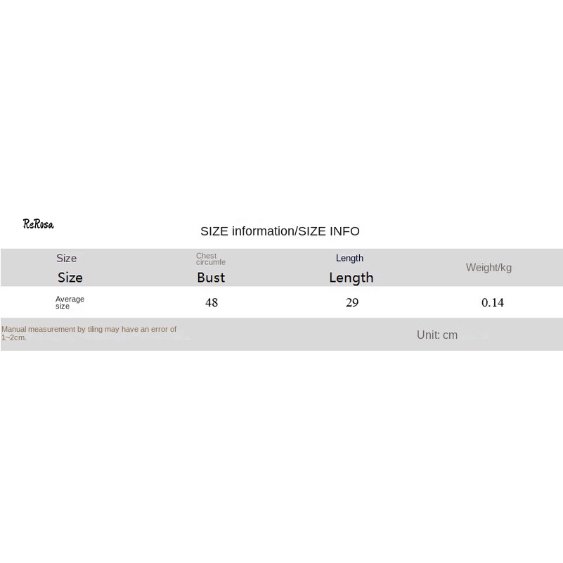 Rerosa Áo Hai Dây Màu Trơn Cắt Thấp Thời Trang Đường Phố 2023 Cho Nữ