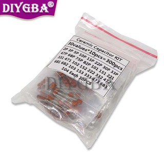 Set 10 / 300 tụ điện gốm 2pf-0.1uf 30 giá trị chuyên dụng