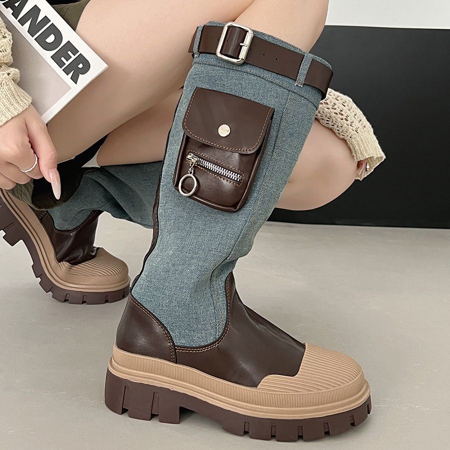 Giày Boot Phong Cách Trẻ Trung Cá Tính Dành Cho Nữ