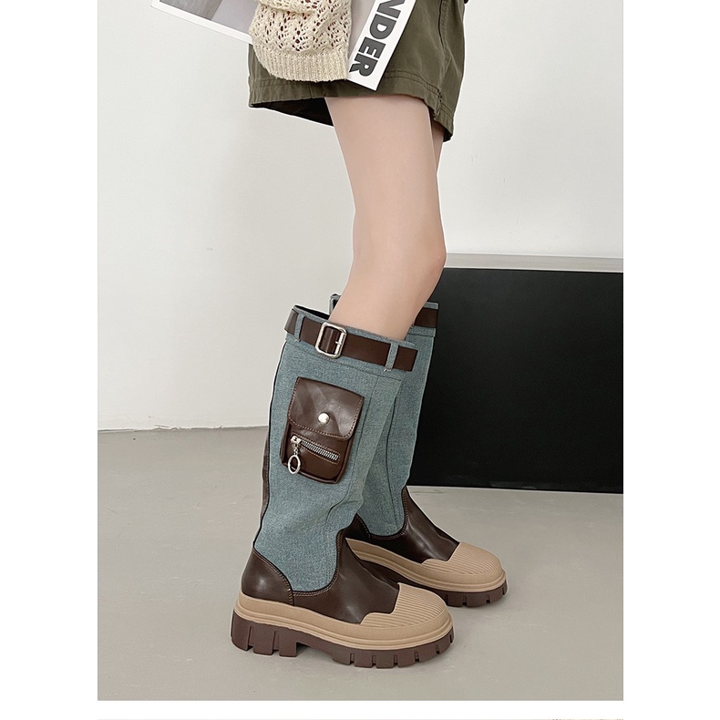 Giày Boot Phong Cách Trẻ Trung Cá Tính Dành Cho Nữ