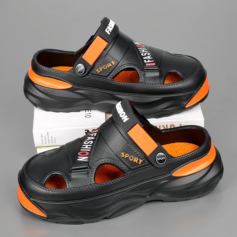 39-46 dép nam xốp dép đi biển nam Dép chống trượt Thời trang tông nam thoáng khí dép nam