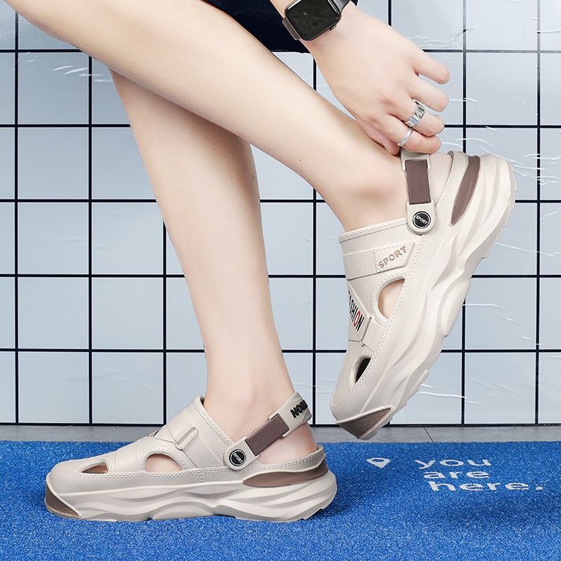 39-46 dép nam xốp dép đi biển nam Dép chống trượt Thời trang tông nam thoáng khí dép nam