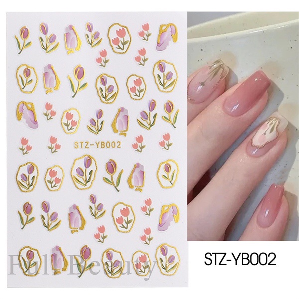 Stickers hoa 5D STZ-YB002 (Miếng)