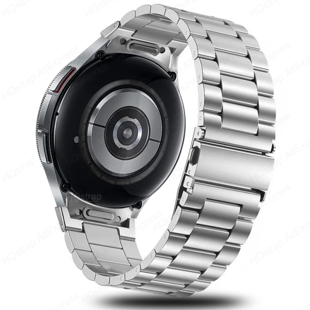 Dây Đeo Inox Dạng Cong Cho Đồng Hồ Thông Minh samsung galaxy watch 6 classic 47 43 44 samsung watch 5 4 40 46 42