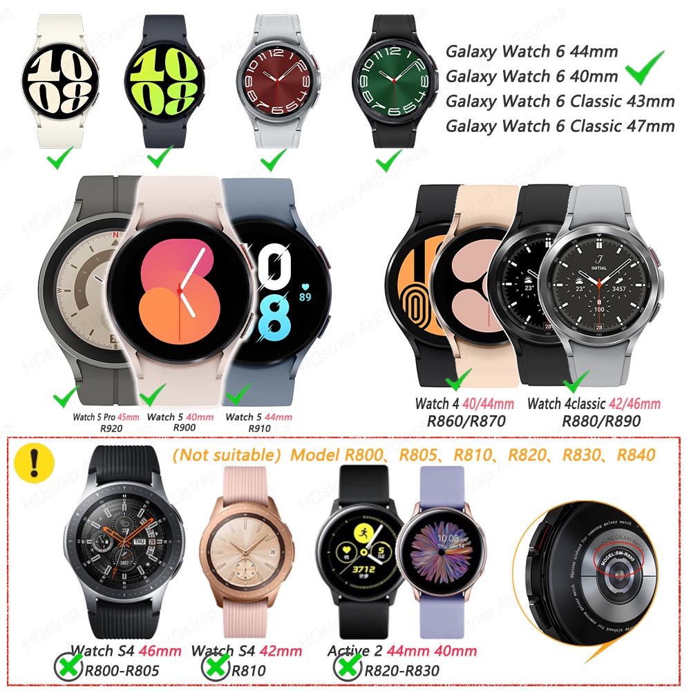 Dây Đeo Inox Dạng Cong Cho Đồng Hồ Thông Minh samsung galaxy watch 6 classic 47 43 44 samsung watch 5 4 40 46 42