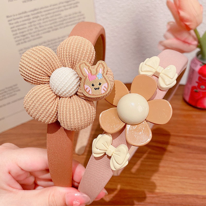 Băng Đô Cài Tóc Hình Mũ Cà Phê / Gấu Hoạt Hình Dễ Thương Cho Bé Gái jp3vn