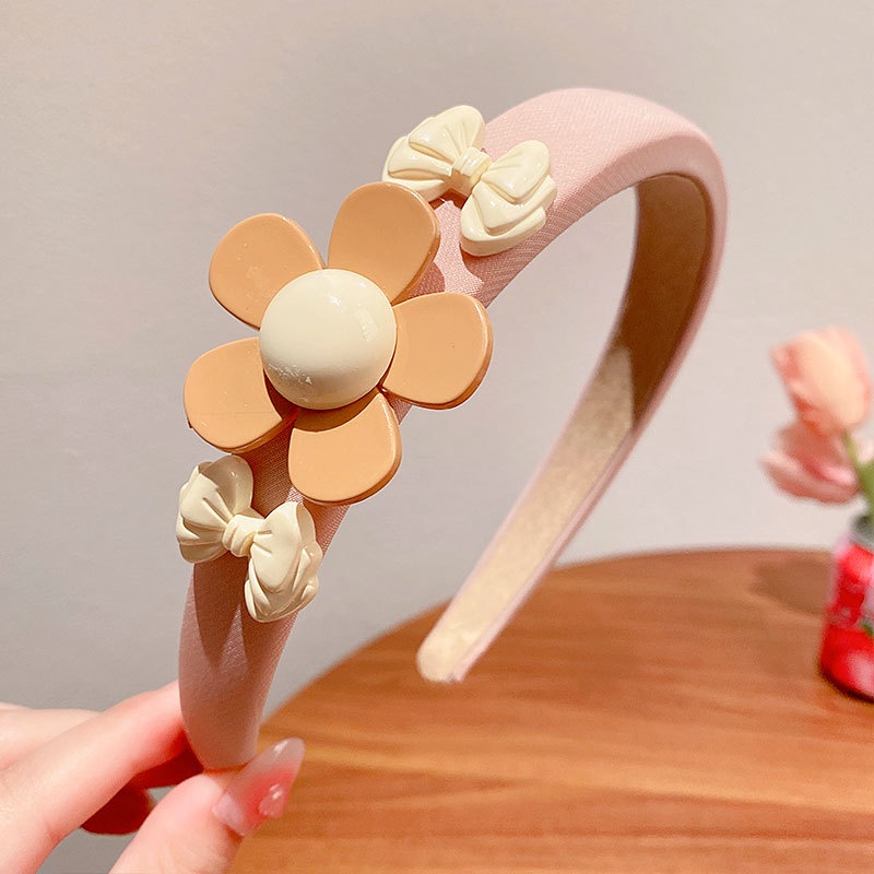 Băng Đô Cài Tóc Hình Mũ Cà Phê / Gấu Hoạt Hình Dễ Thương Cho Bé Gái jp3vn