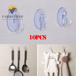 FASHYUNER Set 10 móc treo hút chân không dính tường