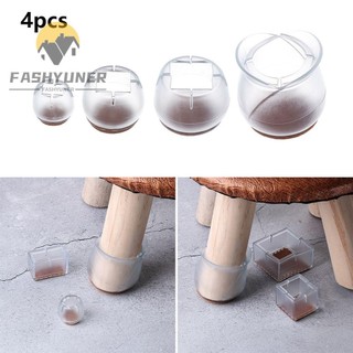 FASHYUNER Bộ 4 bọc đệm silicon chống trượt dành cho chân bàn ghế