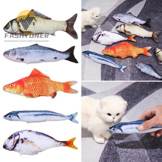 Đồ chơi cá nhồi bông WUWOWU cho mèo cưng