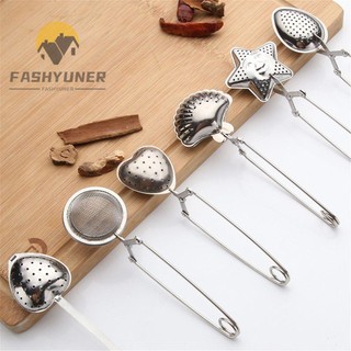 FASHYUNER Dụng cụ lọc trà chất liệu thép không gỉ hình dáng ngộ nghĩnh