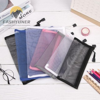 FASHYUNER Túi Đựng Bút/Đồ Trang Điểm/Tiền Xu Cầm Tay Có Dây Khóa Kéo