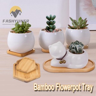 FASHYUNER Giá Gỗ Để Chậu Cây Trang Trí Được Thiết Kế Đơn Giản