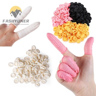 FASHYUNER 100/ 300 Găng bảo vệ đầu ngón tay chất liệu cao su chống tĩnh điện