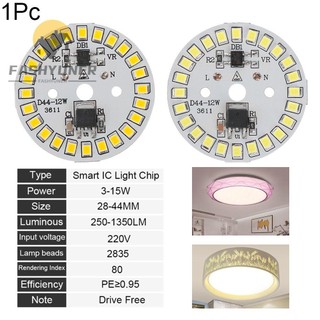 FASHYUNER Chip Đèn Led Tròn Thông Minh Ac220V 15w 12w 9w 7w 6w 5w 3w Tiện Dụng