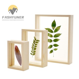 FASHYUNER Khung Ảnh Gỗ Và Nhựa Phong Cách Vintage Độc Đáo