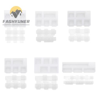 FASHYUNER Khuôn đúc nhựa resin tạo hình nút bấm bàn phím cơ DIY