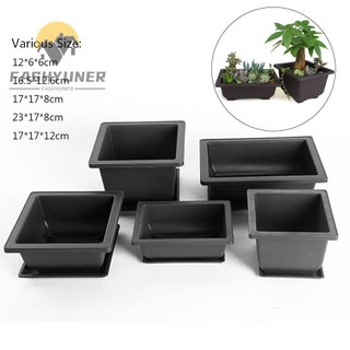 Chậu hoa WUWOWU Fashyuner bằng nhựa hình chữ nhật cao cấp