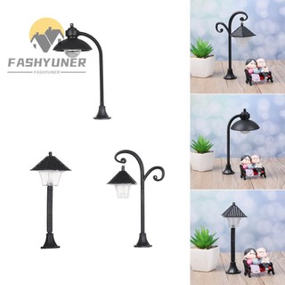 FASHYUNER Mô Hình Đèn Đường Nhỏ Dùng Trang Trí Sân Vườn