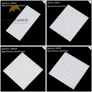 FASHYUNER Set 50 / 64 / 80 / 100 nút chặn cửa trong suốt chống trượt đa năng tiện lợi