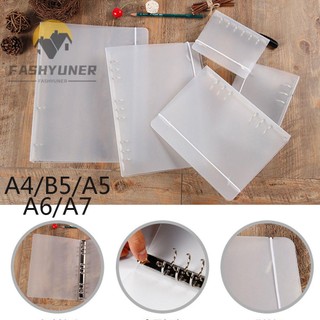 FASHYUNER Bìa Còng Đựng Hồ Sơ Cỡ A4 / B5 / A5 / A6 / A7 Có Thể Sử Dụng Nhiều Lần