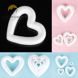 FASHYUNER Phụ kiện trang trí hình trái tim bằng xốp độc đáo đáng yêu