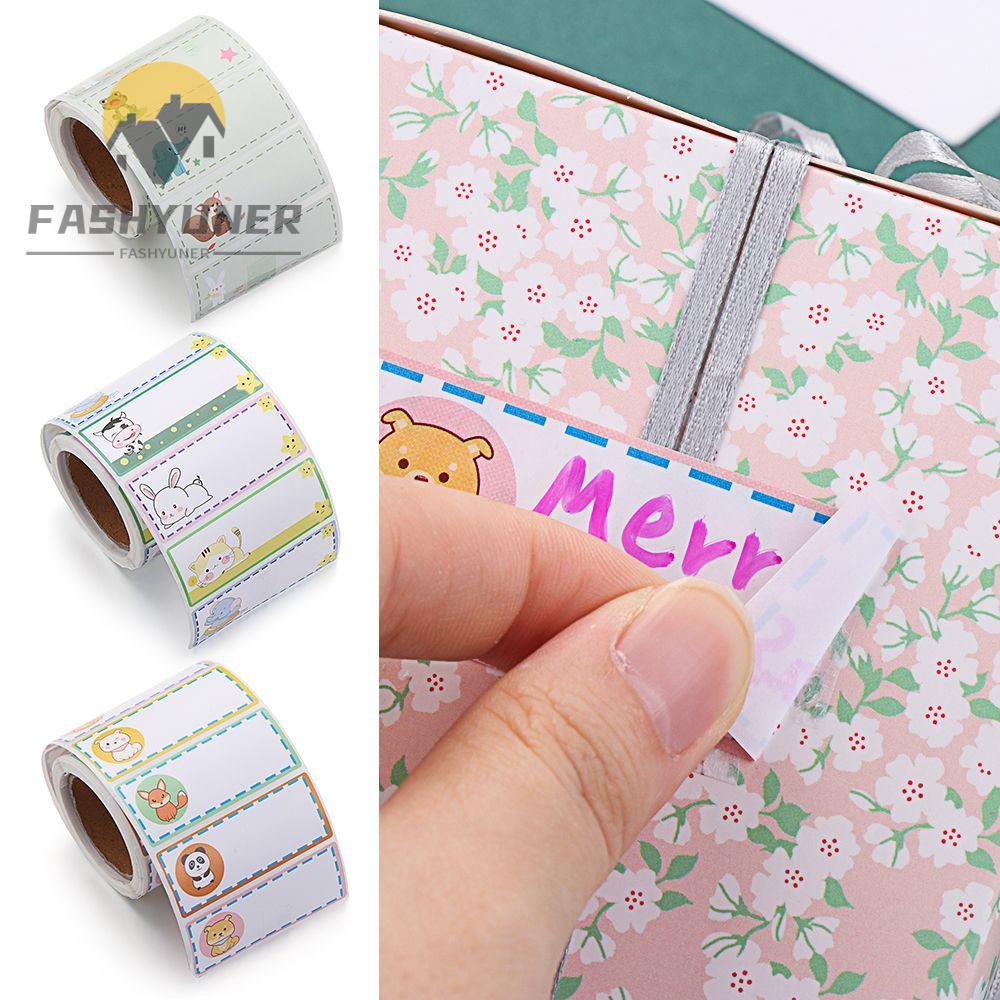 Nhãn dán hộp bánh kẹo WUWOWU Fashyuner làm quà tặng thủ công