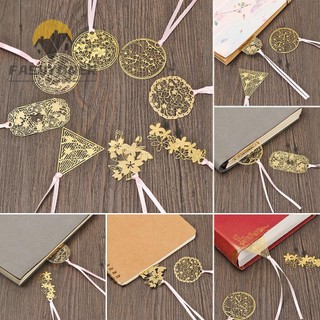 FASHYUNER Dụng cụ đánh dấu sách bằng kim loại nhiều mẫu dễ thương tùy chọn