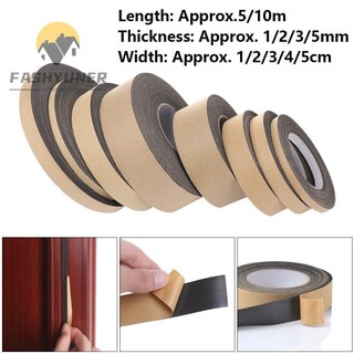 FASHYUNER Cuộn băng keo xốp một mặt cách âm chống thấm nước dán cửa sổ nhà tắm/ nhà bếp đa năng