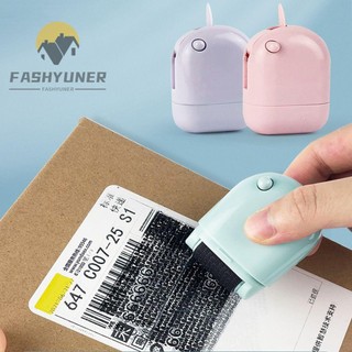 FASHYUNER Con lăn dấu thiết kế nhỏ gọn sáng tạo dùng bảo vệ thông tin cá nhân chống trộm chất lượng cao