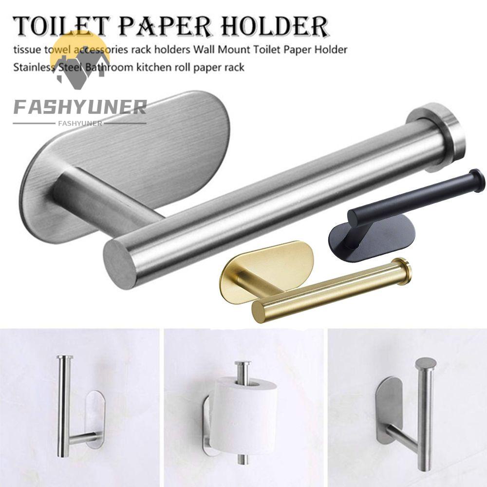 Giá đỡ cuộn giấy vệ sinh WUWOWU FASHYUNER bằng thép không gỉ gắn tường không cần khoan