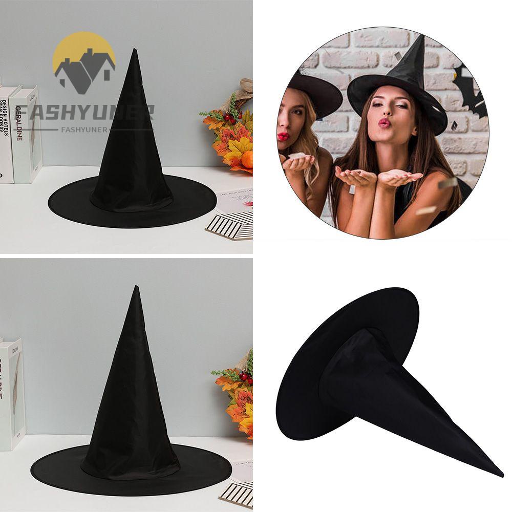 FASHYUNER Cài Tóc Hình Nón Phù Thủy Hóa Trang Halloween Cho Bé