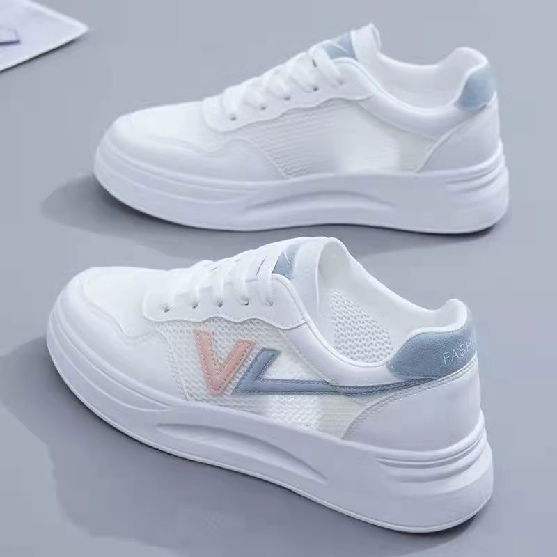 giày sneaker nữ Giày Thể Thao Mùa Hè 2023 Phối Lưới Mỏng Thoáng Khí Phong Cách Mới Cho Nữ thể thao nữ giày giày đi học