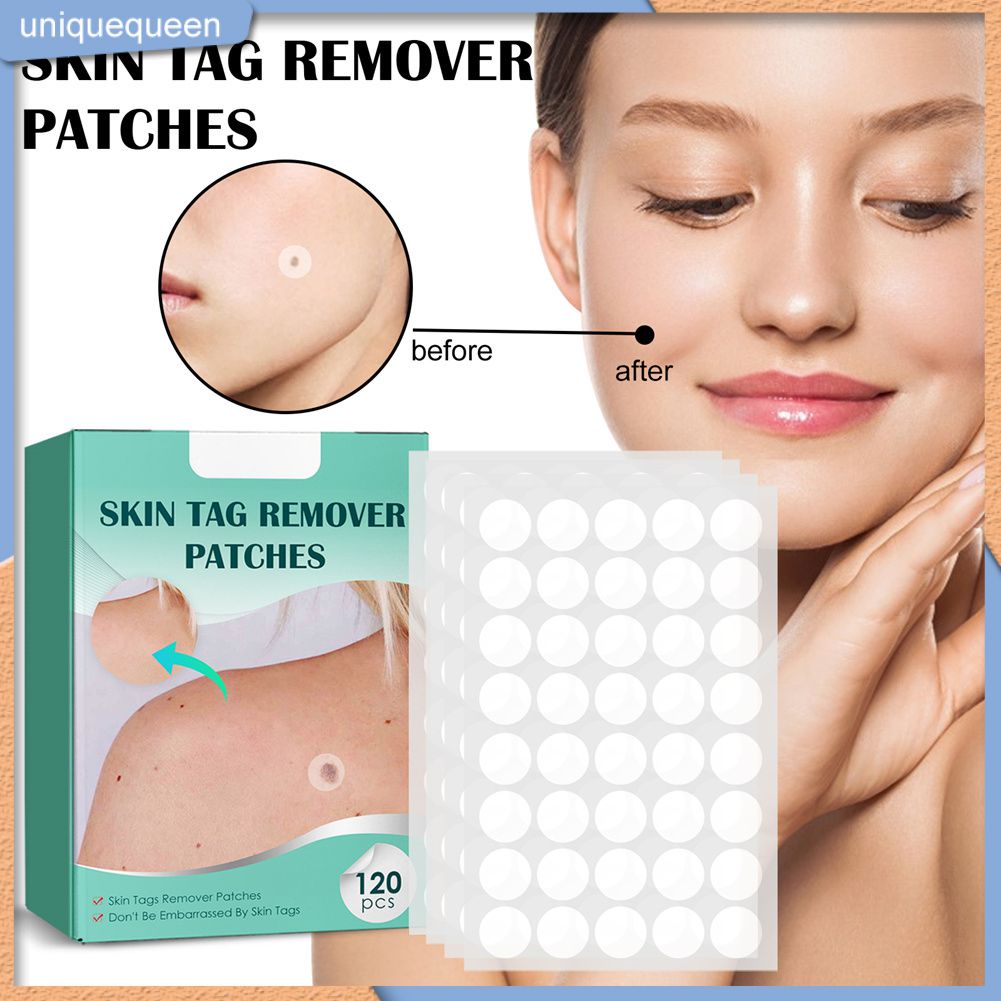 120 Cái/hộp Miếng Dán Loại Bỏ Mụn Cóc An Toàn Da Không Đau Thẻ Miếng Dán Miếng Dán Trị Mụn Có Tác Dụng Nhanh Tẩy Mụn Cóc Nốt Ruồi Làm Đẹp Uni