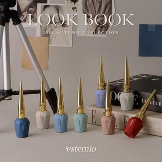 Bộ sản phẩm Sơn Gel cao cấp estemio với công nghệ Oxygen Hàn Quốc full set 8 màu mùa thu 2023 Collection 8 colors