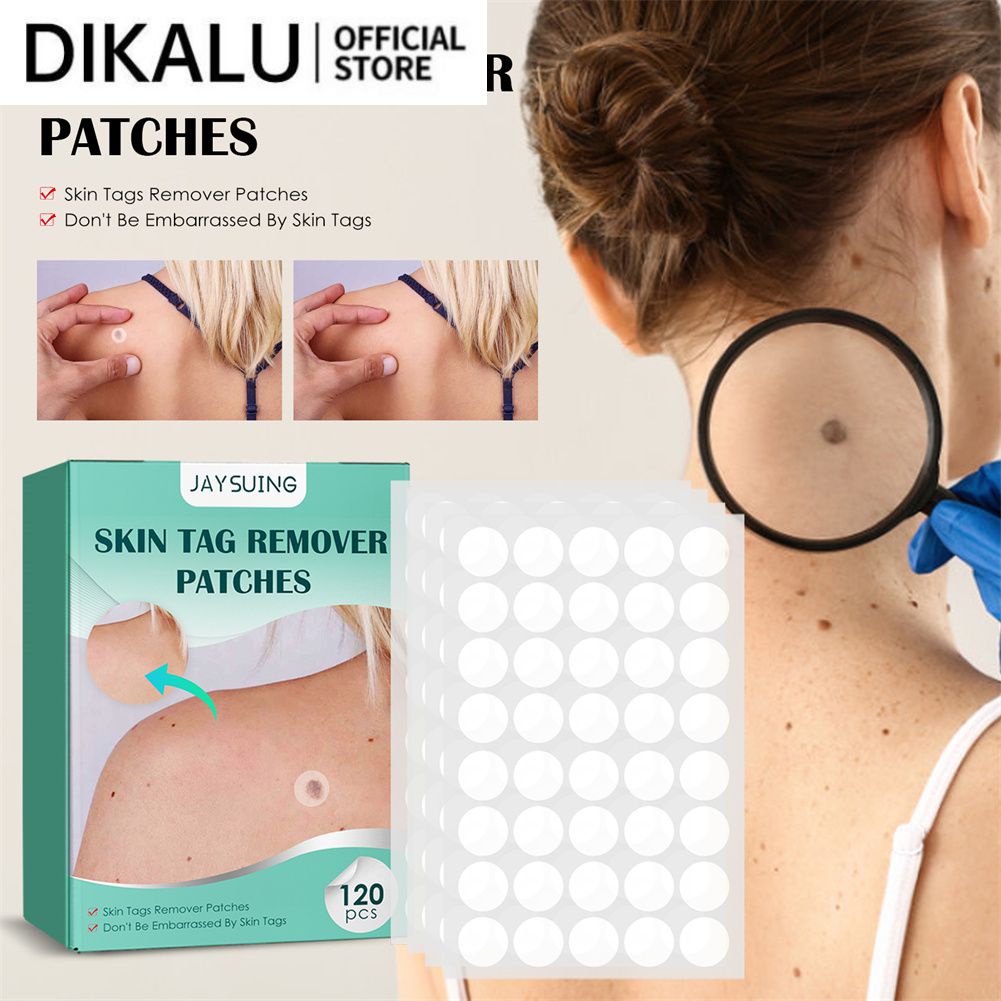 120 cái Miếng dán loại bỏ mụn cóc An toàn cho da Không đau Thẻ Miếng dán Miếng dán điều trị mụn cóc Tác dụng nhanh Mụn cóc nốt ruồi beautysecret1