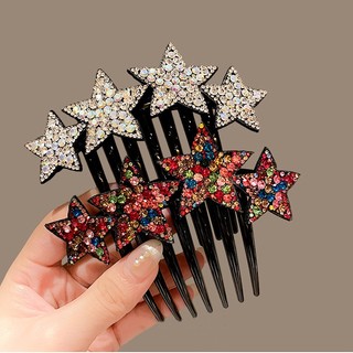 Lược Cài Tóc Đính Đá Thời Trang Dành Cho Nữ CHLINS