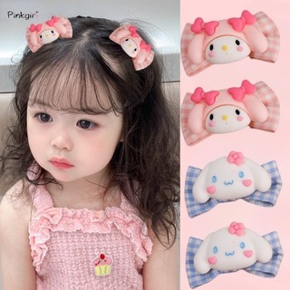 Kẹp Tóc Hình sanrio hello kitty Màu Hồng / Xanh Dương Xinh Xắn Cho Nữ