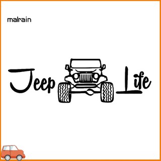 Miếng Dán Trang Trí Thân Xe jeep life