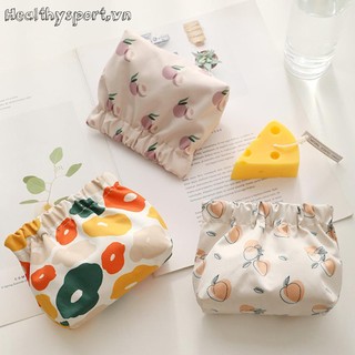 Túi Đựng Mỹ Phẩm mini Chống Thấm Nước In Họa Tiết Dễ Thương Cho Nữ